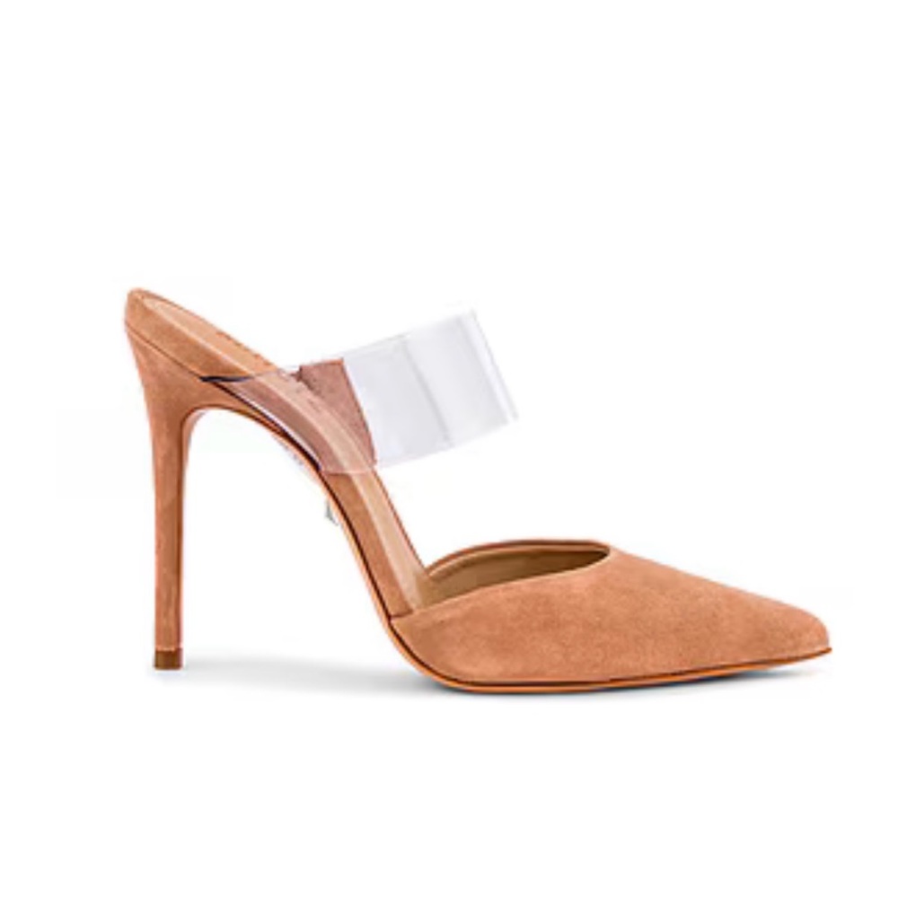 SCHUTZ Tan Pointed-Toe Heels